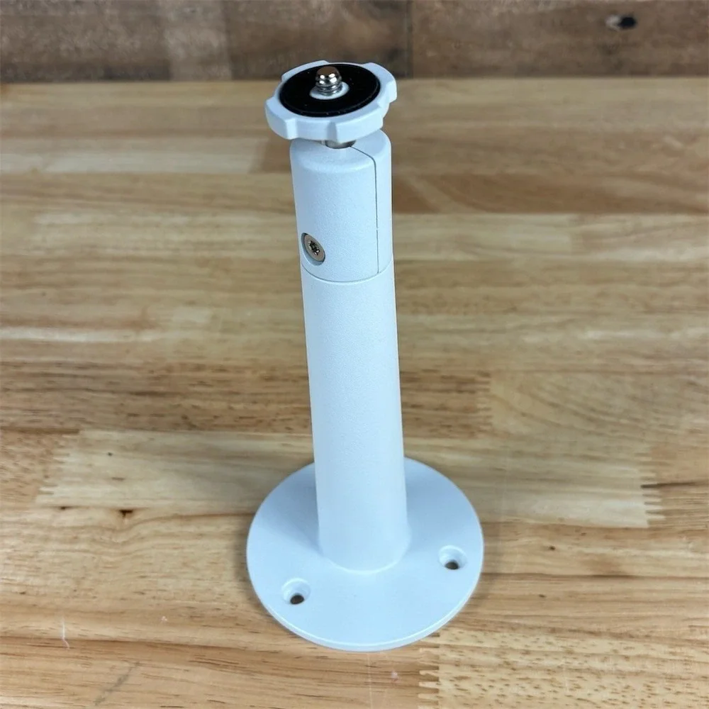 Adjustable CCTV Security Camera‎ Wall/Ceiling Mount Bracket White 3-Hole